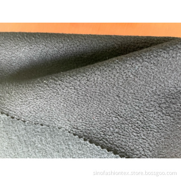 jacquard knit fabric polyester rayon spandex fabric for coat